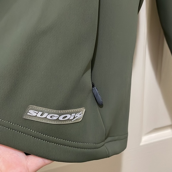 Sugoi green and black jacket (sz lg) - Picture 6 of 12